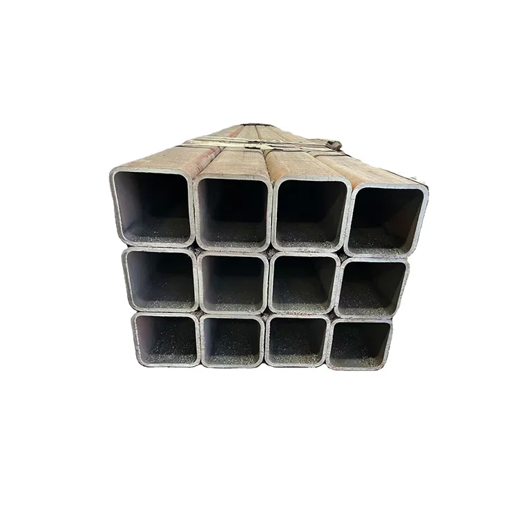 Square Tube Carbon Ms Steel Pipe Black Hollow Section Carbon Steel Q195 Q235 Q345 Q345b Square Metal Tube