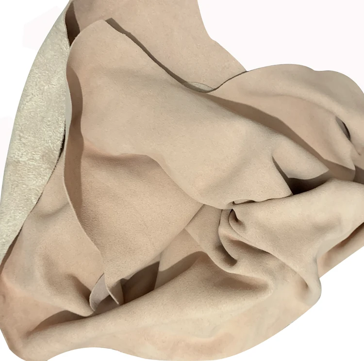 Genuine cow split suede leather for shoes insoles