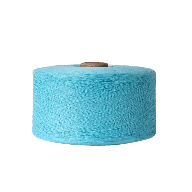 CVC 40S/1 Spun Yarn 60% Cotton 40% Polyester blended for Knitting and Weaving Low Price from Chinese Supplier