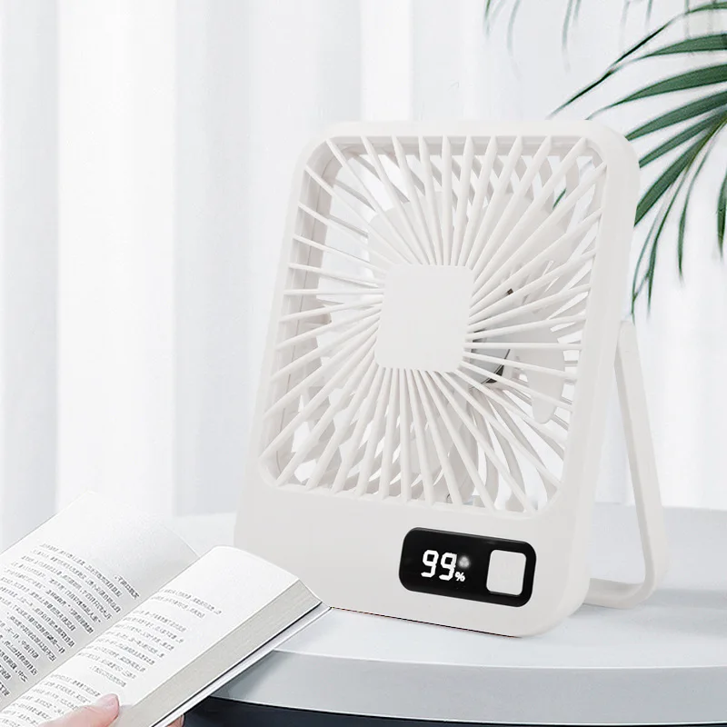 JISULIFE 2021 Mini USB Rechargeable Portable Hand Fan With 4800mah Battery Small Cute Hand Fan With Flashlight
