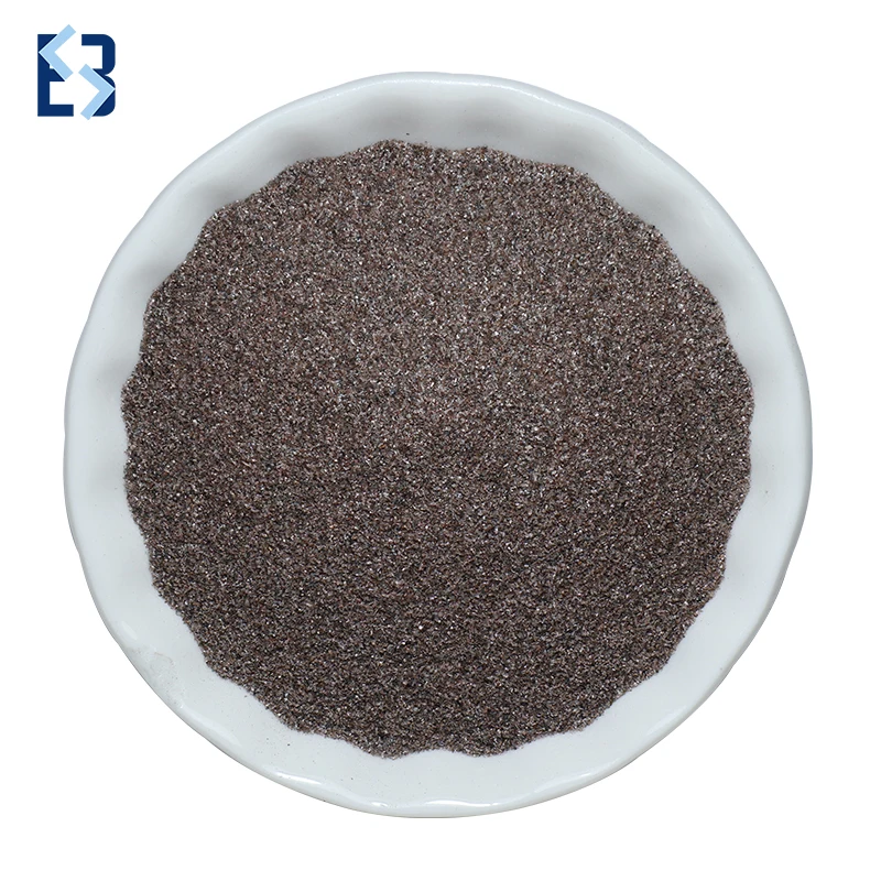 Stainless Steel Rust Remove 14/16/24mesh Brown Aluminium Oxide/ BFA Brown Corundum Price