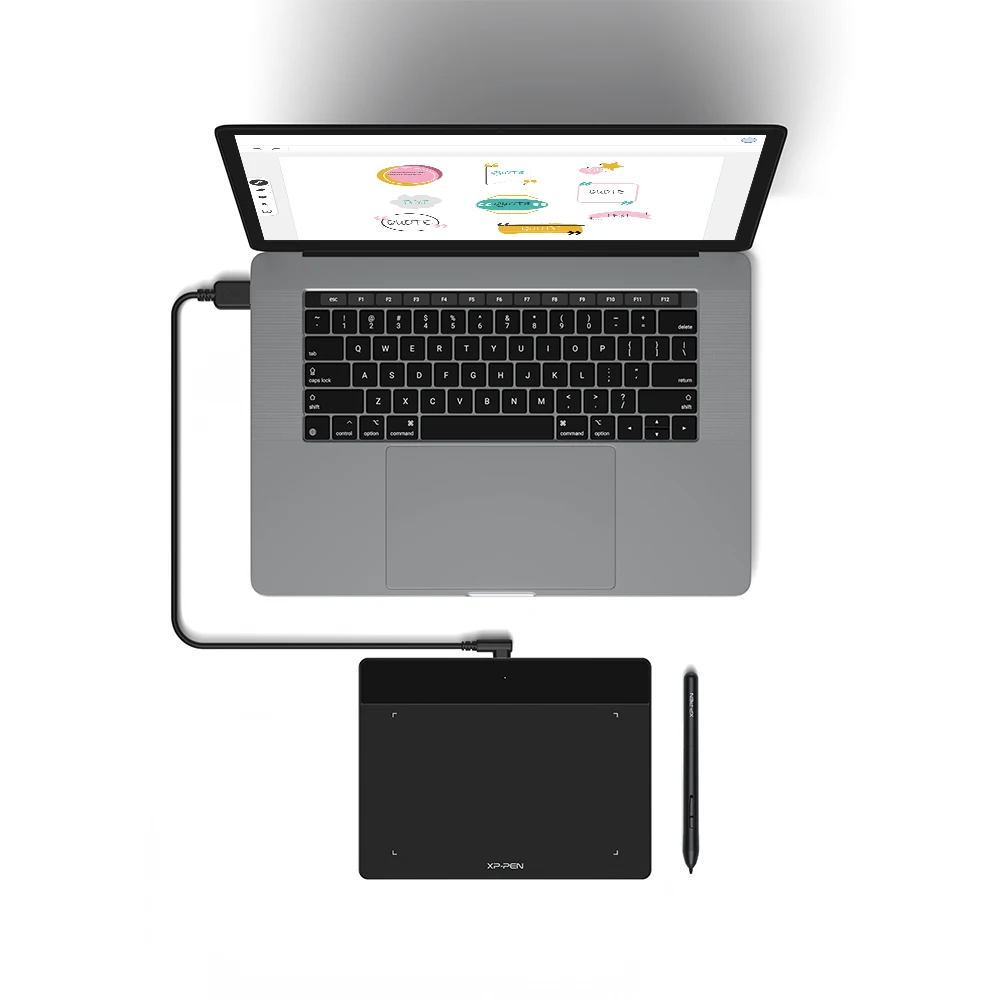 XP-PEN New Product Deco Fun S Digital Signature Pad Drawing Device Graphic Tablet