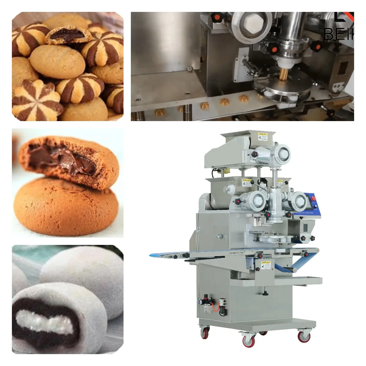 Manufacturer multi-funcation soft biscuit making machine filled cookies maker making machine