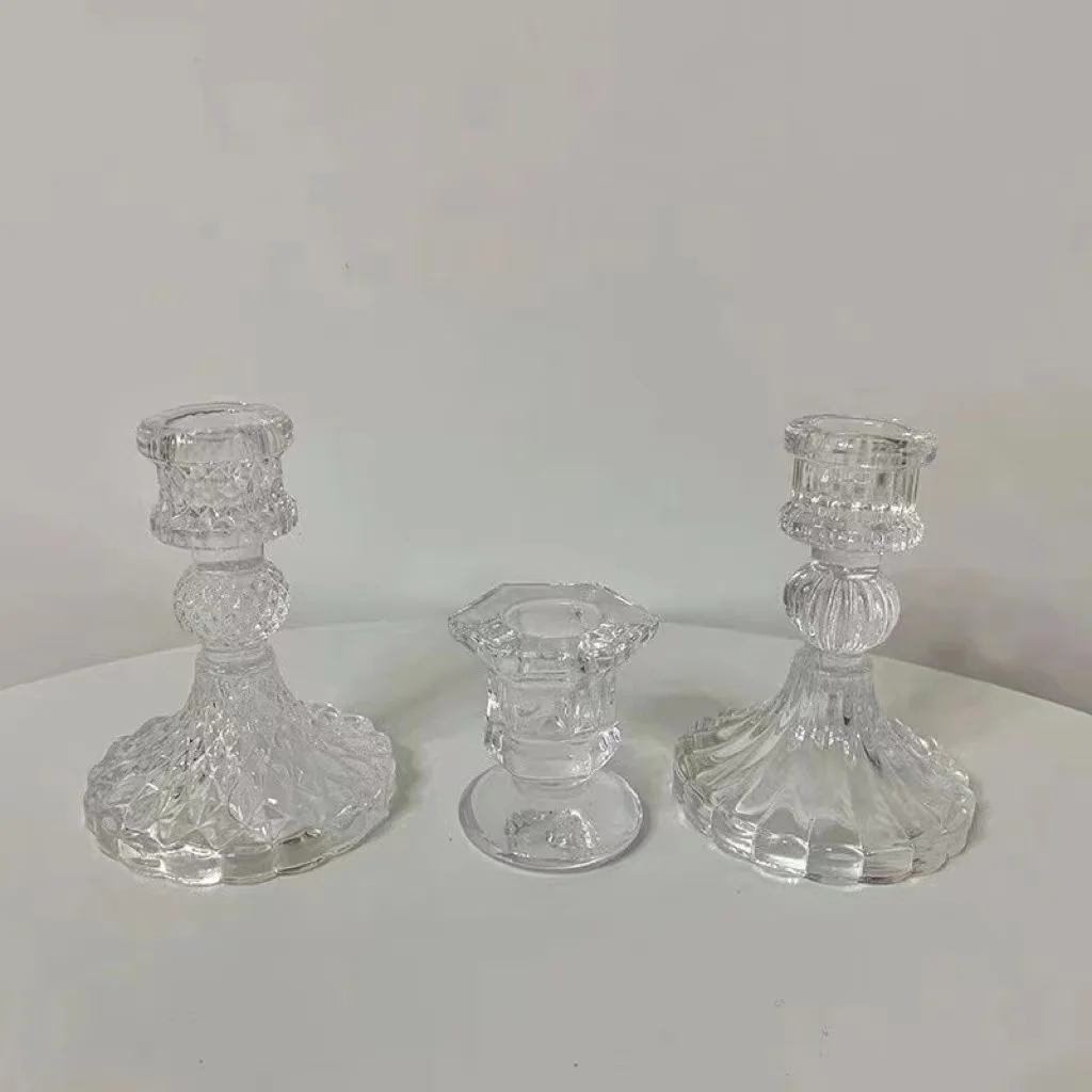 Candle Jar Empty Glass with Bamboo Lid Wholesale Colorful Frosted Amber Black Clear Valentine Print Handmade Silk Metal Cylinder