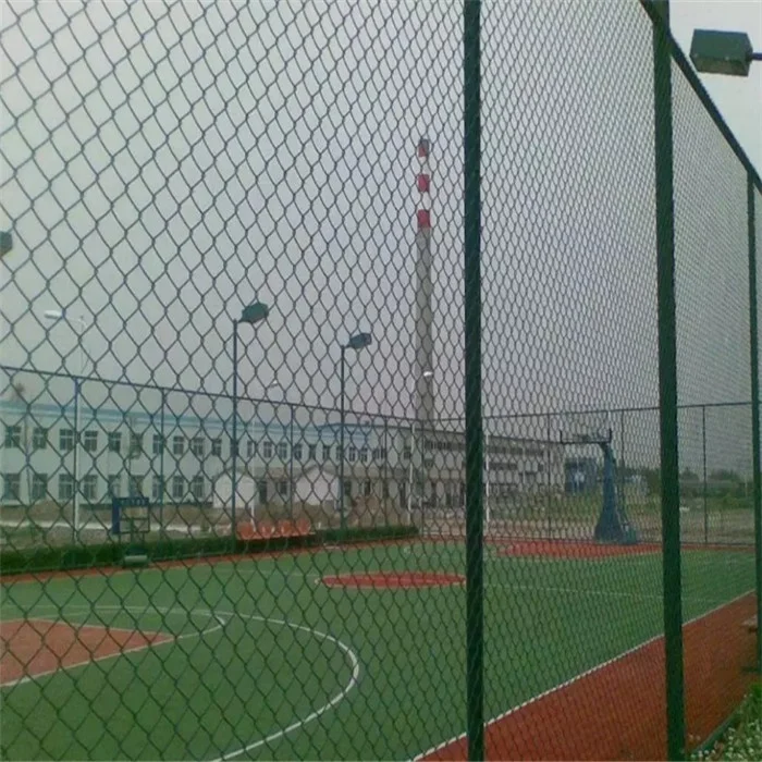Wholesale Popular Roll Chain Link Fence Used Cyclone Wire Fencing mesh fence panel For Sale