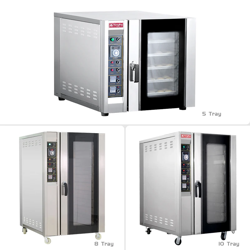 Commercial 10-tray Gas Bakery Machine Convection Oven for Sale