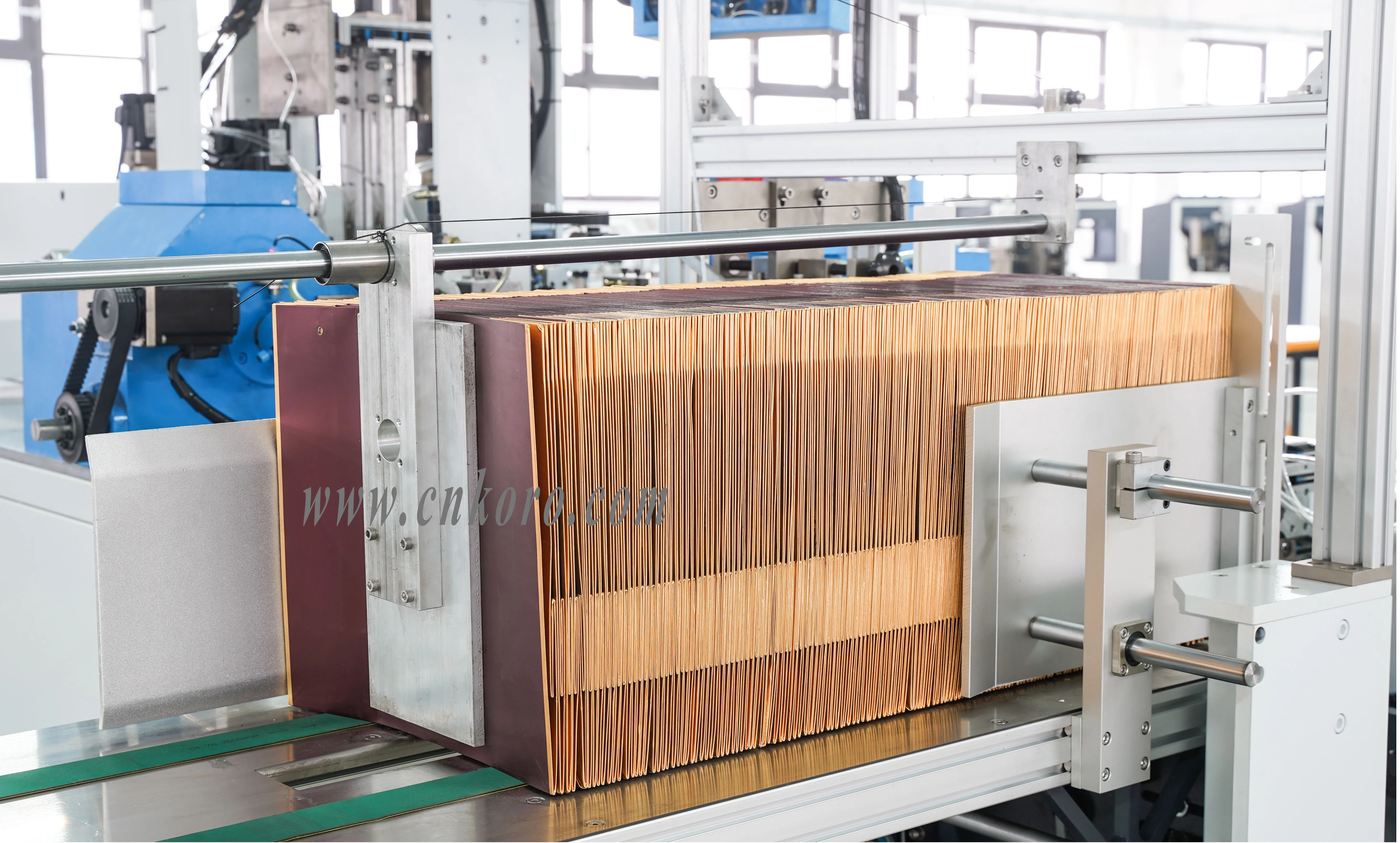 paper bag rope handle stringing machine KF-450A