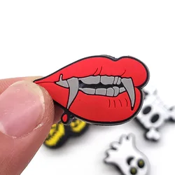 Хэллоуин 2022 Тыква Хэллоуин Кроксы шармы вампир призрак лицо Шарм трек или трюк