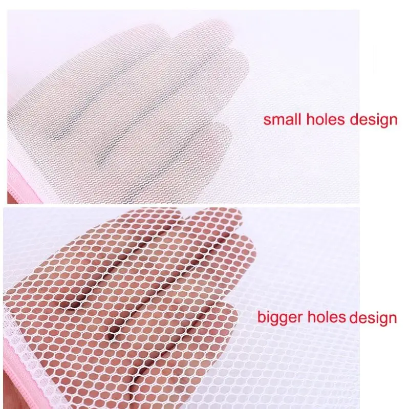 Good Quality Custom Zippered Laundry Mesh Washing bag Net Laundry Bag With Logo