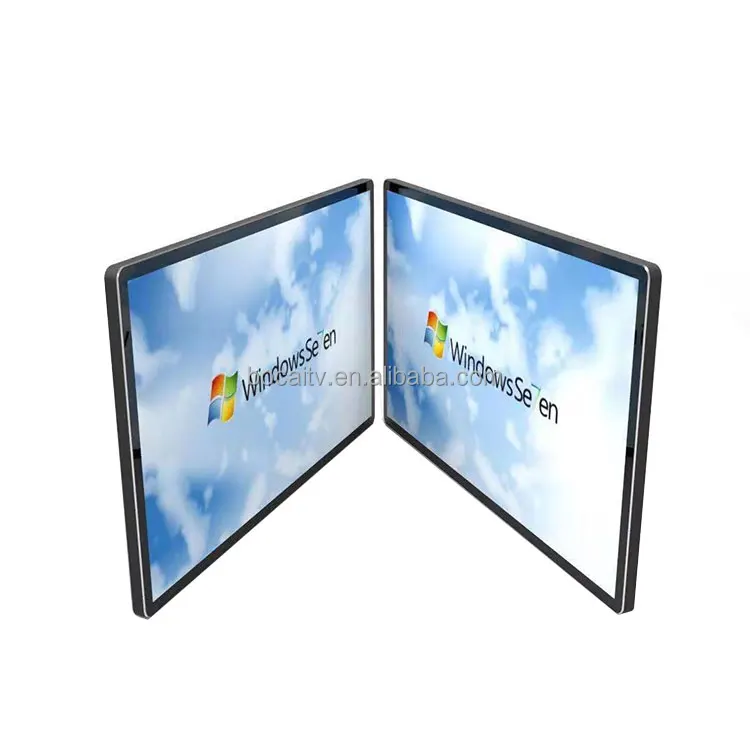Industrial Touch monitor  factory custom 17/24/32inch wall mount industrial capacitive touch screen all in one panel pc computer