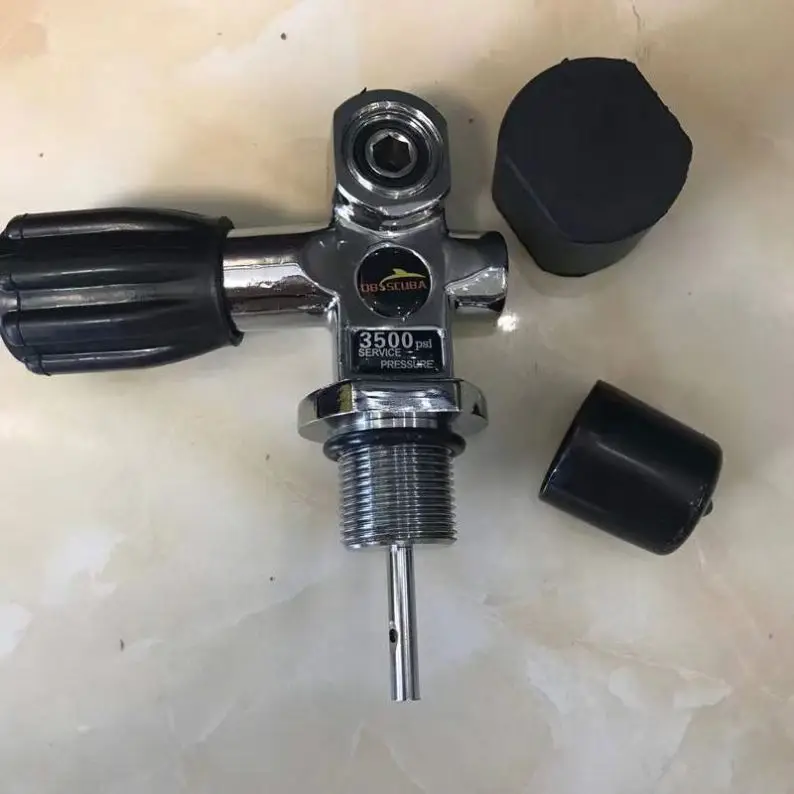 DPR Diving Cylinder Valve Air Bottle Brass G3/4 Valve K Pressure Yoke Valve for Universal Underwater Scuba Dive Tank Accessory