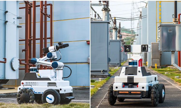 MP01 продвинутый внедорожный программируемый мобильный робот-платформа UGV Chasis Robot