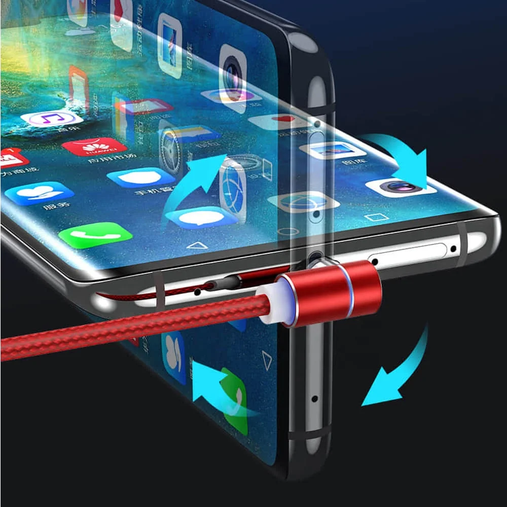 
Weekly Deals Free Shipping 3 in 1 Magnetic Charging Cable for iPhone and Android 