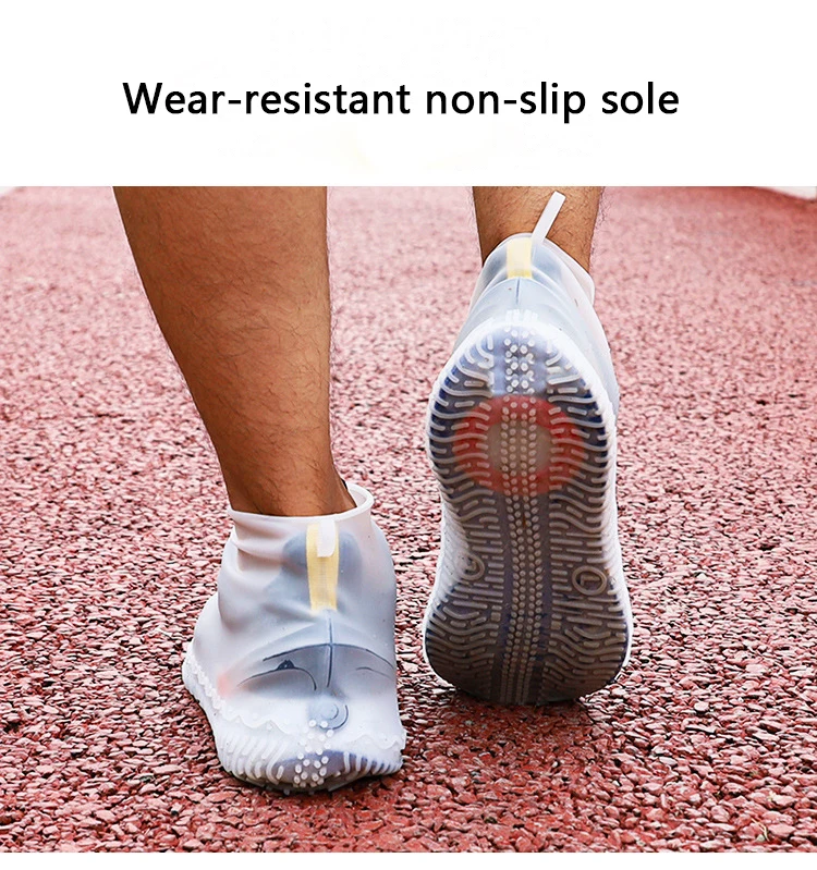 2021 Hot Wholesale Price Sale Waterproof Anti Slip Wear-resistant Rubber Silicone Protective Rain Shoe Cover