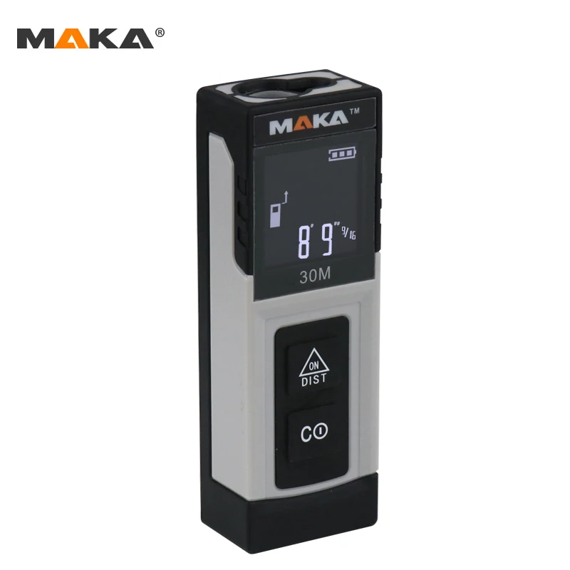 Лазерный дальномер MKS-C02 30 м инструменты для измерения подключение к мобильному телефону с