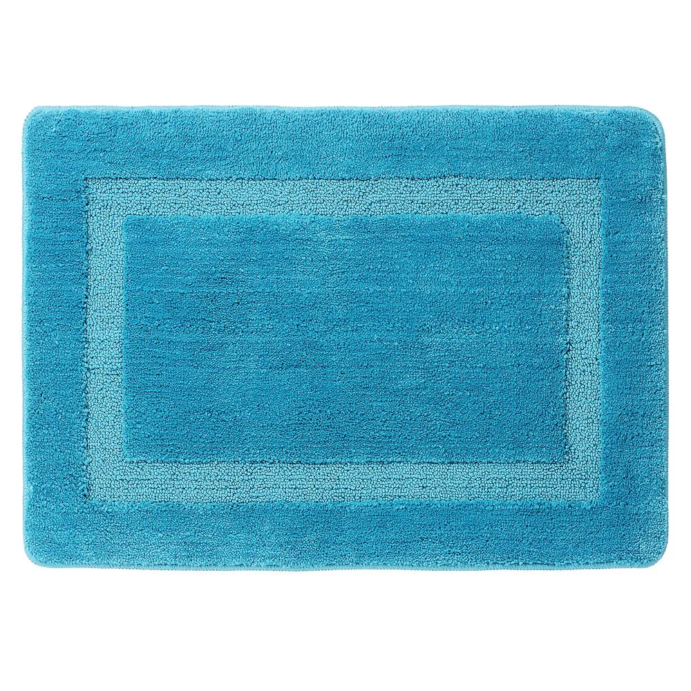 Custom Quick Dry Anti Slip Microfiber Super Soft Plush Bath Mat