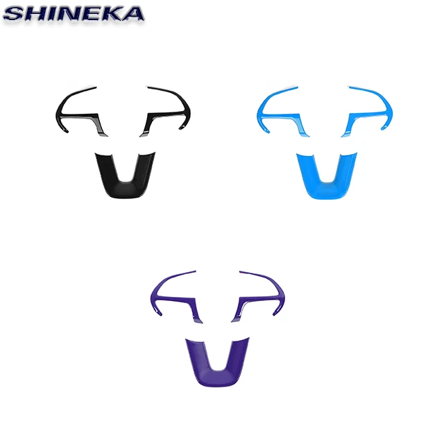 High-quality Car Interior Accessories ABS Steering Wheel Trim Decoration For Dodge Challenger 15+ for Charger 15+ For Durango14+