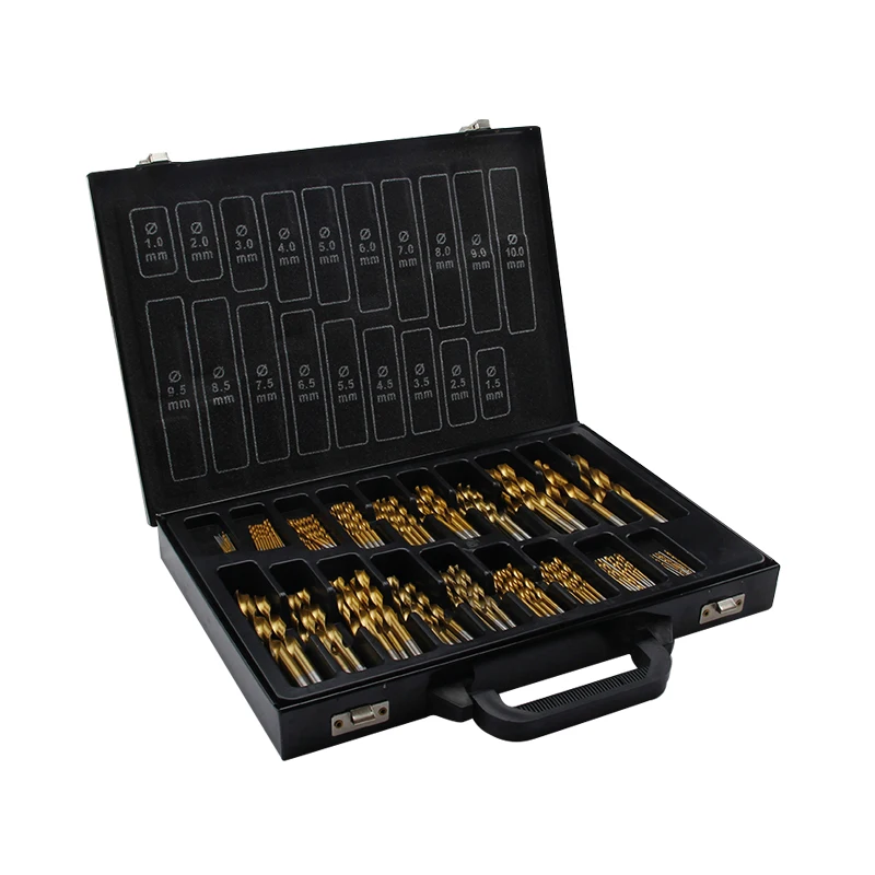 drill bit 170pcs twist drill set hole drill set