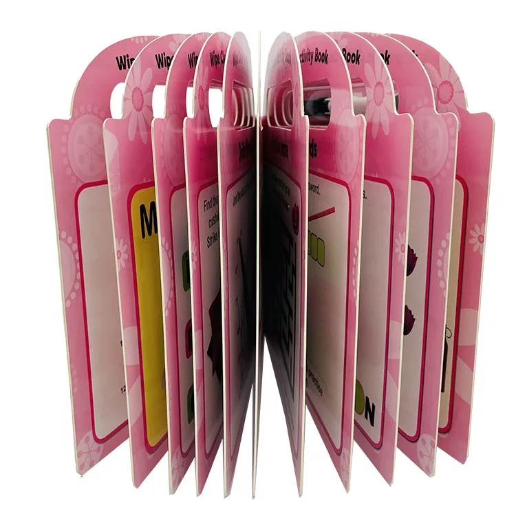 Fun interactive baby Learning children erasable drawing kids books