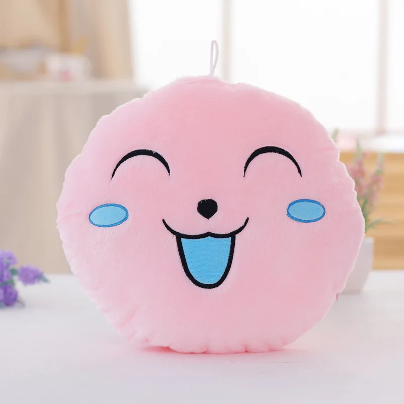 Оптовая продажа Лидер продаж светодиодный детский подарок плюшевые мягкие игрушки со смайликом милые светодиодной