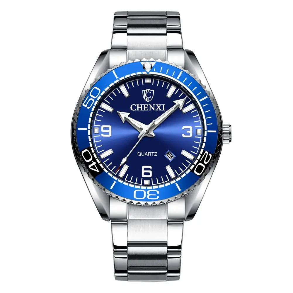 Hot Sale Colorful Men Quartz Watches Offer Price Stainless Steel Strap Men Wristwatches