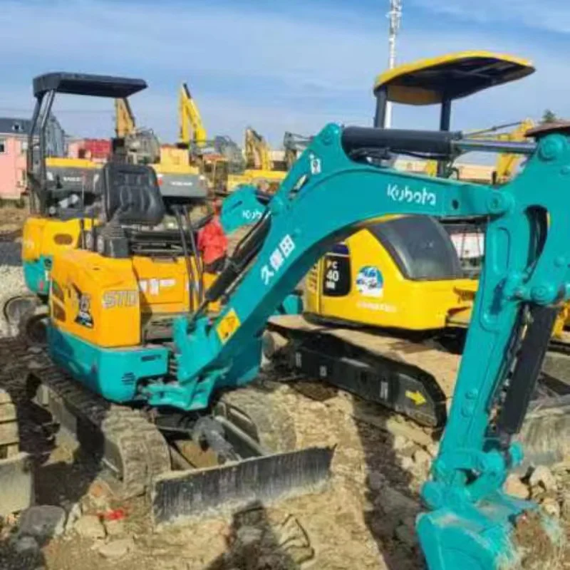1.7ton Kobelco u-17 небольшой экскаватор. Простая и гибкая работа. Экскаватор-гусеничный