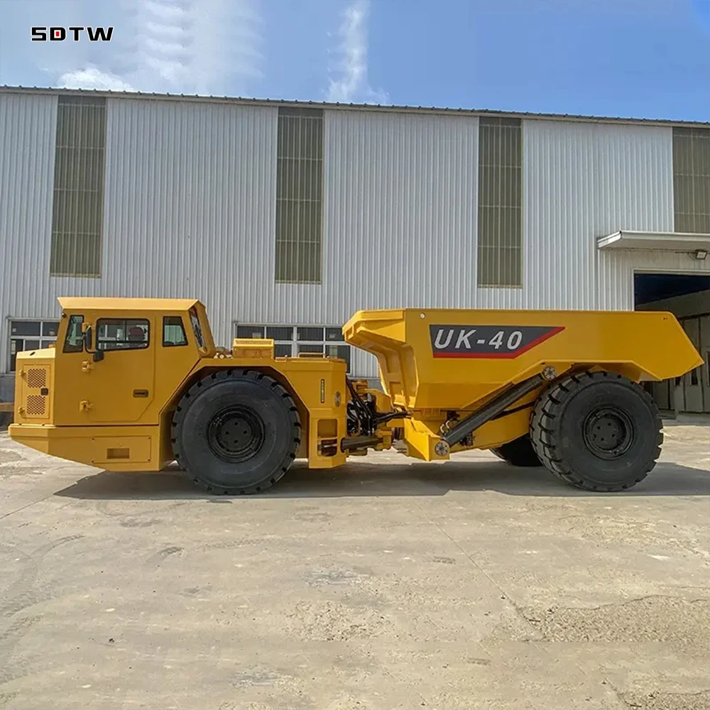 China Diesel Engine Mining Dump Truck 40000kg Underground Mine Dump Truck