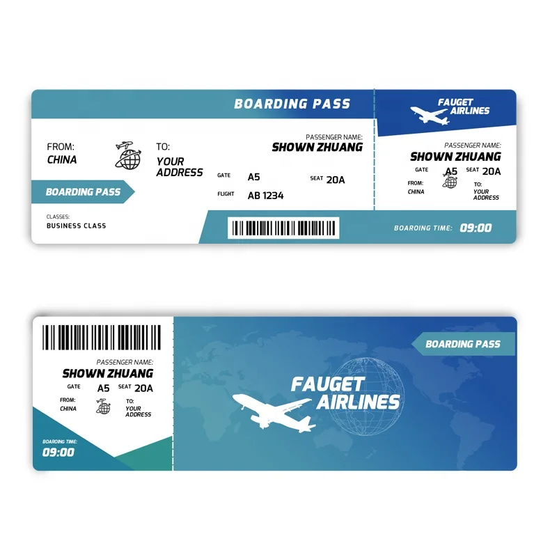 ZY Printable Raffle Tickets with Numbers Perforated Card Stock Tickets for Concert Events Raffle Tickets with Tear Away Stubs