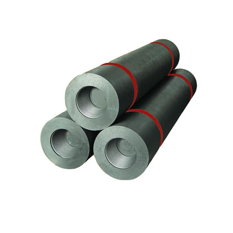 Steelmaking EAFLF Carbon Graphite Electrodes RP250