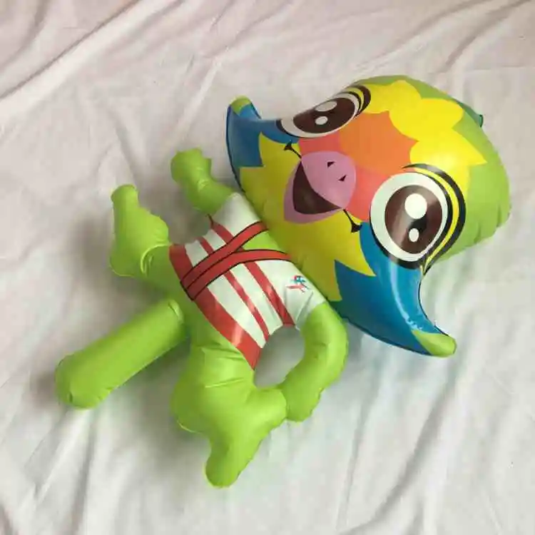 Customized Design Cute Big Headed Inflatable Doll Mall Promotion Decorations Blow Up Popular Cartoon Dolls