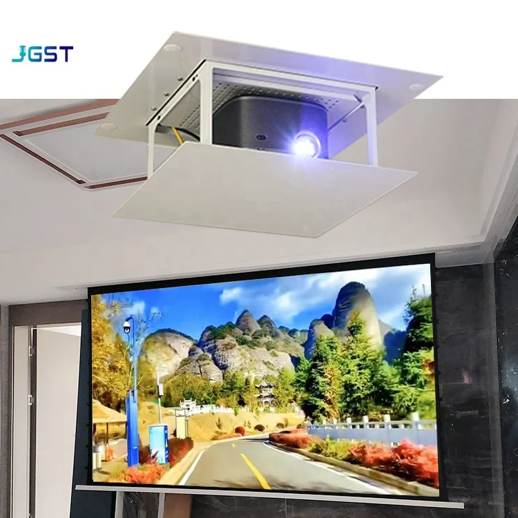 Home Theater Equipment Motorized Projector Mount Ceiling overhead Projector Lift Ceiling Mounts projector elevator