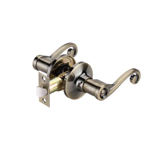 wholesale high quality european zinc alloy luxury door lock door handle for bathroom
