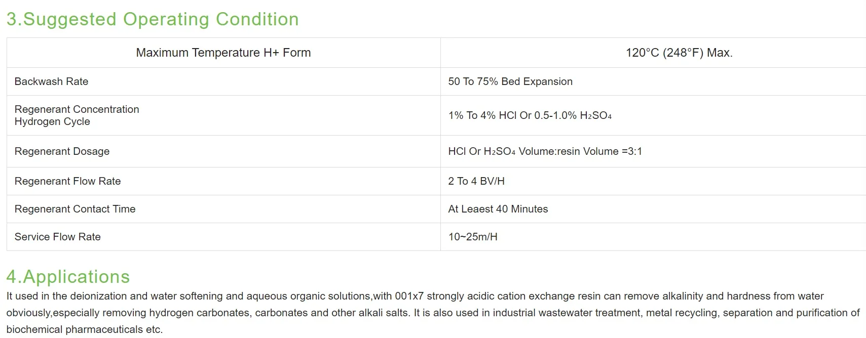 NSF WQA EXTREPURE D113 Macroporous Weak Acid Cation Exchange Resin used in remove hydrogen carbonates and other alkali salts