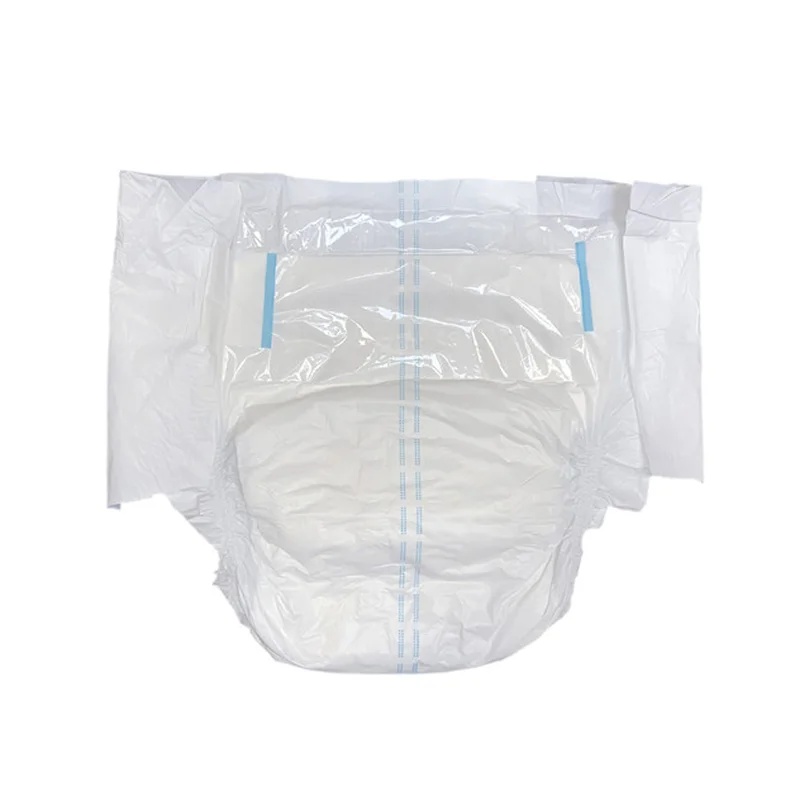 OEM fast absorbent disposable  PE film dry underpad diaper for hospital incontinent adult