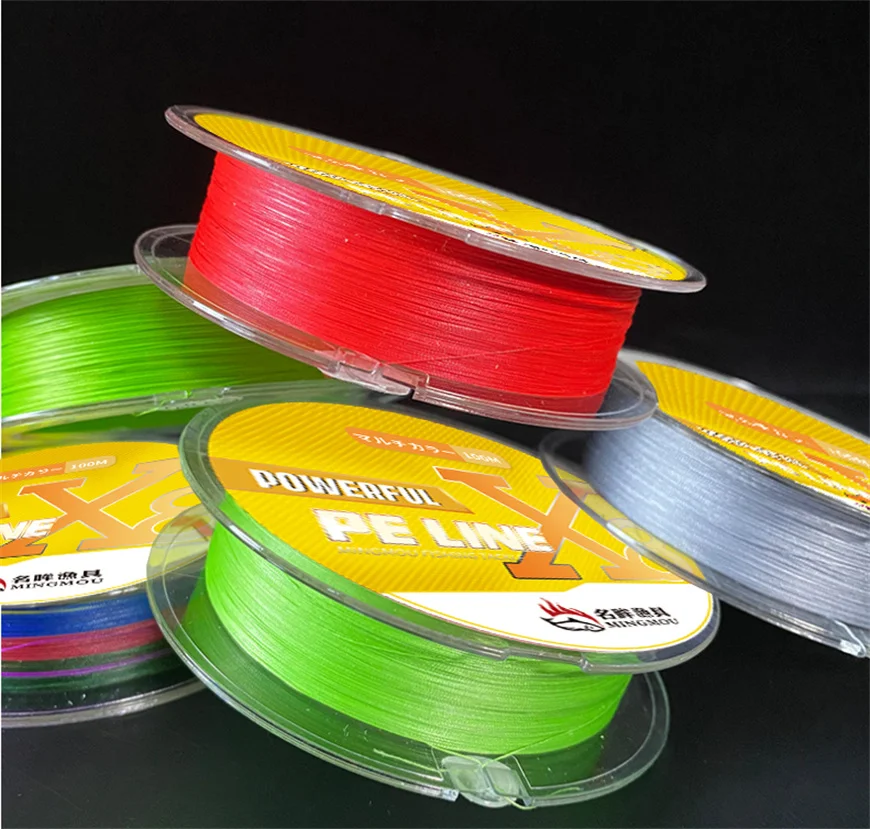 Hot Sale Fishing Line 1mm 200lbs 8 Strand 300m 500m Braid Fishing Line Fishing Tackle