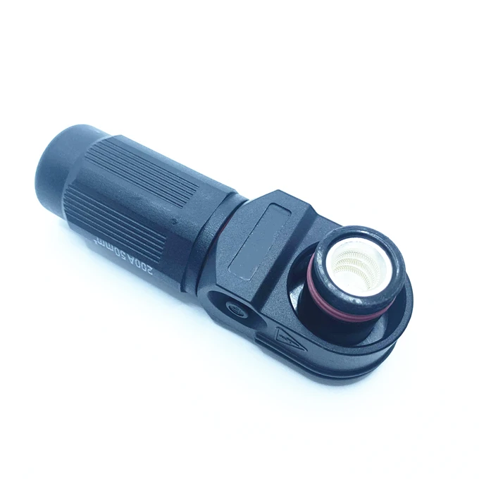 Best 120A Angled 1 Pin 6MM High Current HV Busbar Pin Energy Storage Plug Connector