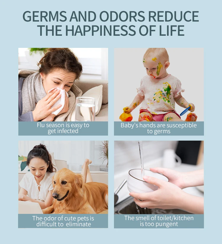 Large Capacity 500ml Sodium Hypochlorite Generator for Home Cleaning and Disinfection Personal Cleaning Feature Stocked