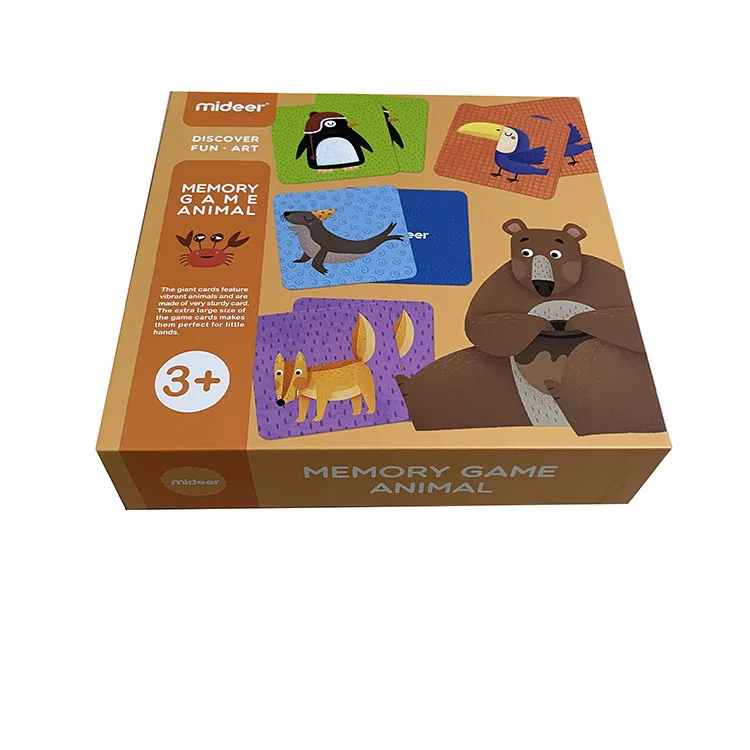 memory cardboard  flash game matching cards