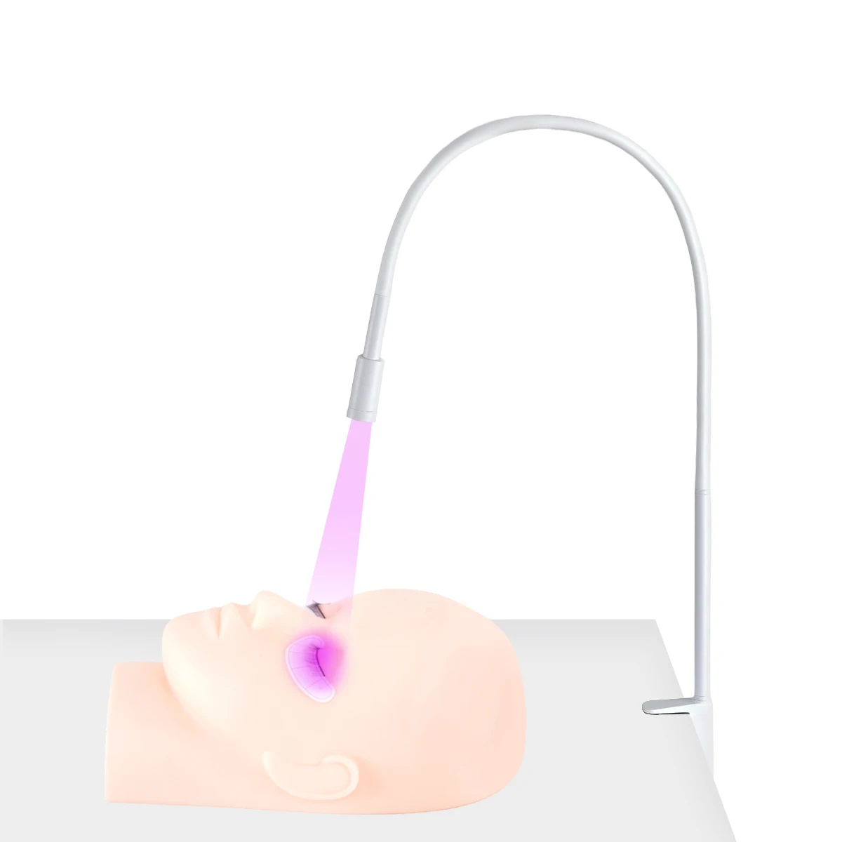 High Power LED UV Ultraviolet Glue Curing Clamp Lamp Light Manicure Beauty Eyelash False Eyelashes Grafting Foot Step Switch