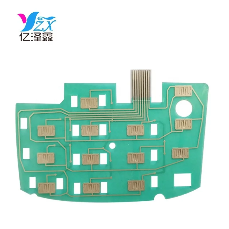 Yizexin Custom PET/FPC Flexible Circuit With 1.0mm Space Connector