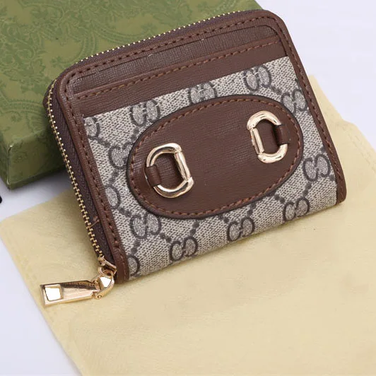 2022 Wholesale New Design Fashionable Ladies Custom Pu Leather Purses G Famous Brand Luxury Wallet For Women