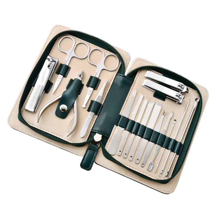 Travel Portable Mini Personal Care Tools Nail Clippers Full Manicure kit Pedicure set For Men And Women Universal