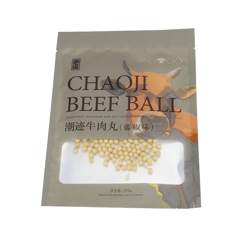 Wholesale Moisture Proof Custom Printed 3 Side Mylar Heated Sealed Holographic Food Storage Bag