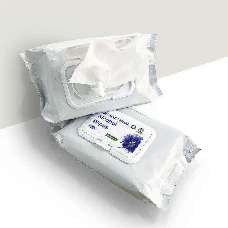 Disposable Alcohol Nail Wipe Pad Nail Alcohol Wipes Mini Hand Alcohols Wipes For Nails