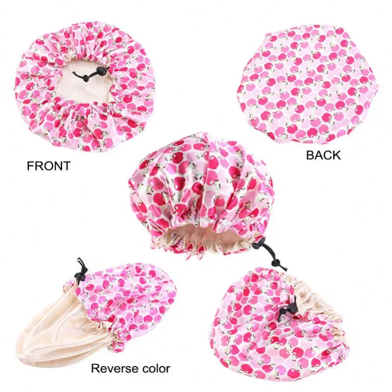 
FOCUS COOL Top quality double layer adjustable bonnet Wholesale custom silk hair baby bonnet 