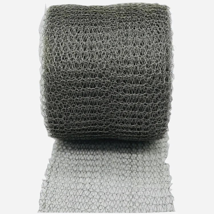 2020 Заводская горячая распродажа 3-1200 мм ширина титана 304 нержавеющая сталь трикотажная тканая сетка для газа и жидкости