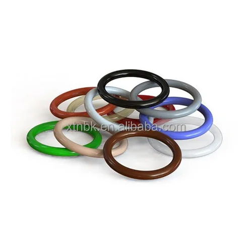 High Quality Silicone Rubber O Ring NBR HNBR EPDM VMQ FFKM 70 Shore A Industrial Sealing Strip according to AS568 JIS Standards
