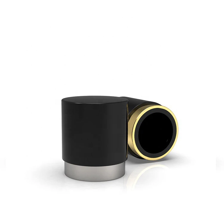 Custom Made Round Cylinder Perfume Bottle Cap Luxury Cap for Perfume Magnetic Cap Perfume Bottle