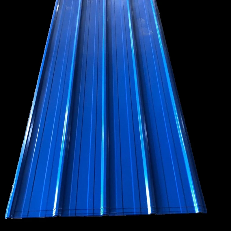 Galvalume Color Coated Prepainted Galvanized Corrugated Sheet ASTM A653 Dx51d Z275 GI PPGI PPGL Metal Roofing Sheet Warehouses
