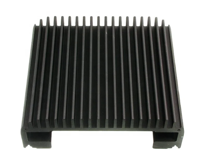 custom cnc machining extruded aluminum heatsink Precision Parts for Amplifier car radiators